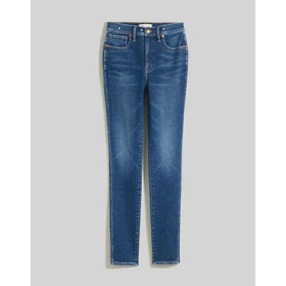 Madewell 10" Lightwash High Rise Skinny Jeans, size 31 - Picture 1 of 6